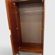 Modernist mahogany wardrobe with smoked mirrors (late 1970s)