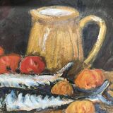 Tableau early 20th century "The Sardines"