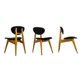 Dining Chairs By Juliusz Kędziorek, 1960s, Set Of 3