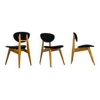Dining Chairs By Juliusz Kędziorek, 1960s, Set Of 3