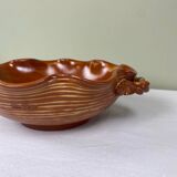 Glazed terracotta cup