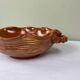 Glazed terracotta cup