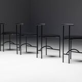 Postmodern "Tokyo" Dining Chairs by Rodney Kinsman for Bieffeplast, Italy, 1980s