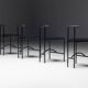 Postmodern "Tokyo" Dining Chairs by Rodney Kinsman for Bieffeplast, Italy, 1980s