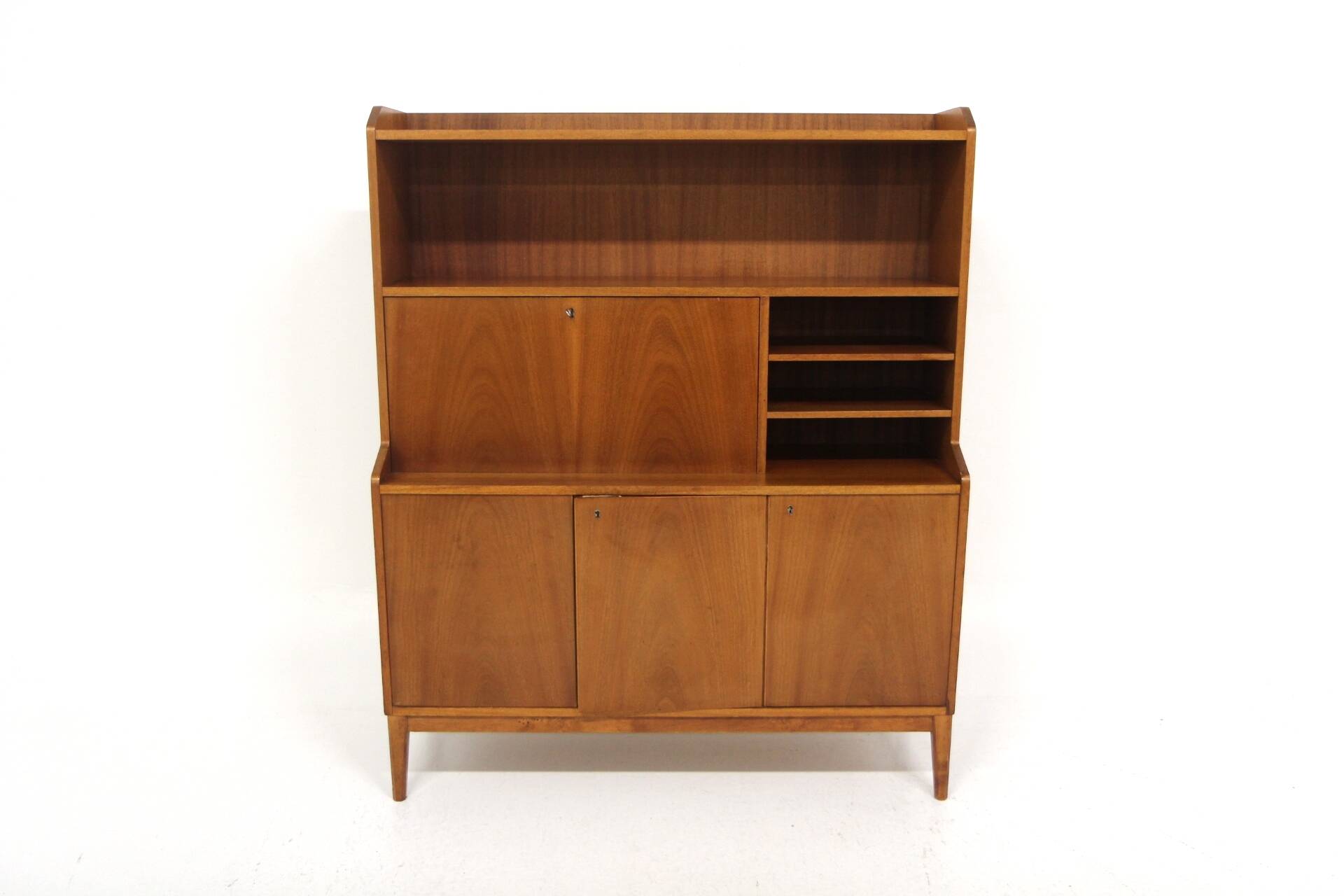 Secrétaire scandinave en acajou, Bräntorps, Suède, 1960