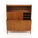 Scandinavian mahogany secretary, Bräntorps, Sweden, 1960
