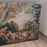 Tapestry "the sleeping shepherdess"