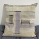Coussin en toile ancienne style Kilim