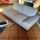 Roche et Bobois Evidence leather sofa