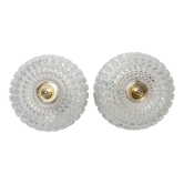 Pair of Limburg ceiling lights 1960 diam 29cm