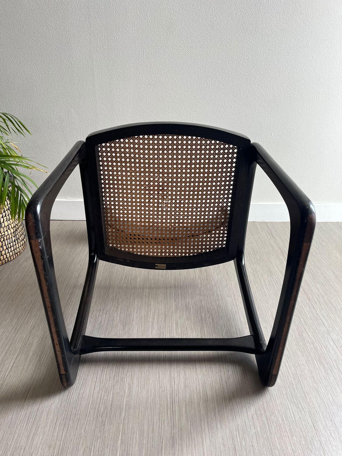 Chaise traîneau Baumann vintage