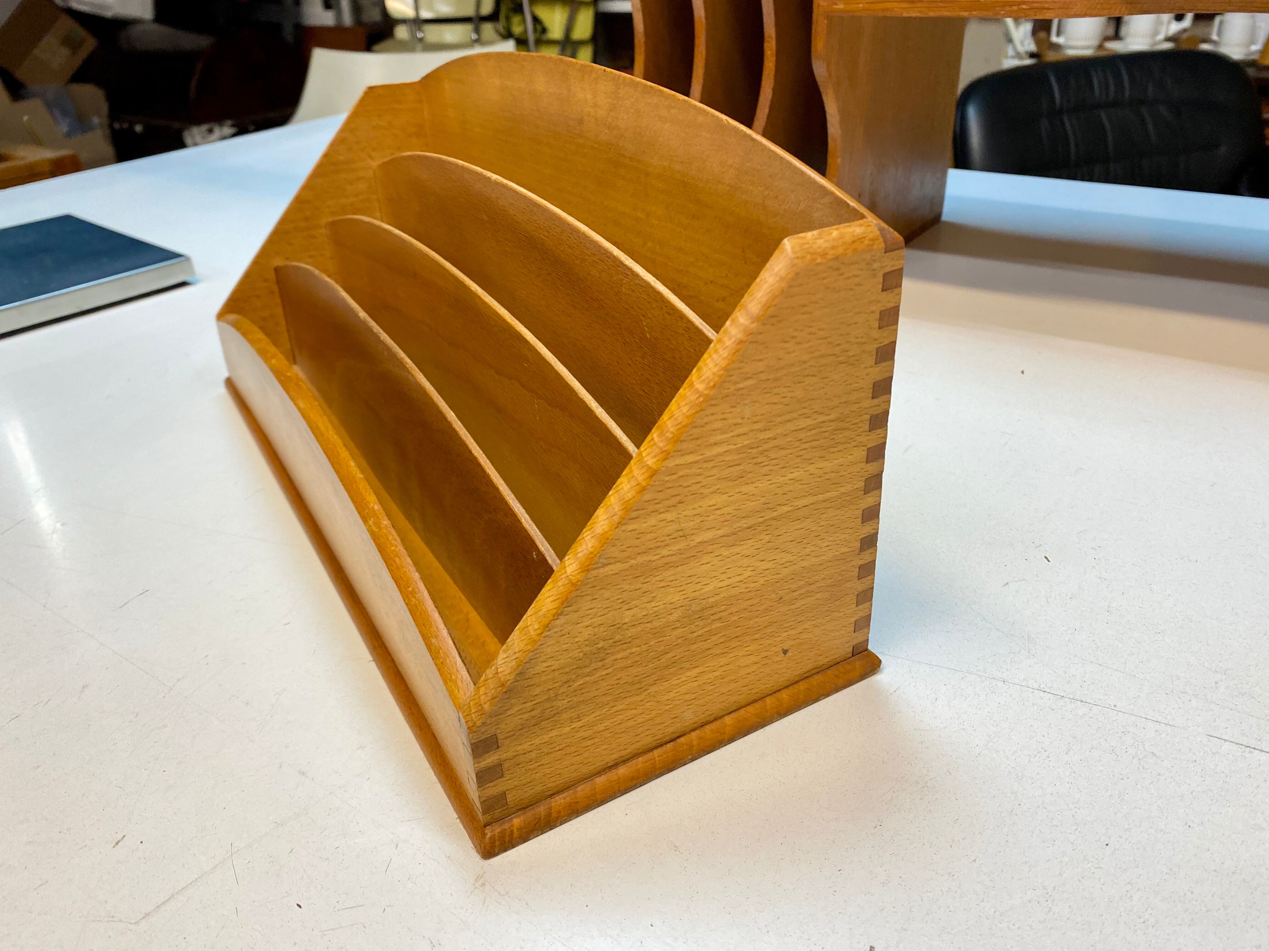 Range office mail massive blond blond vintage 60s workshop