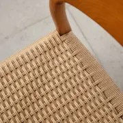 6 chairs model 75 in teak by Niels O. Møller, Denmark, 1950s