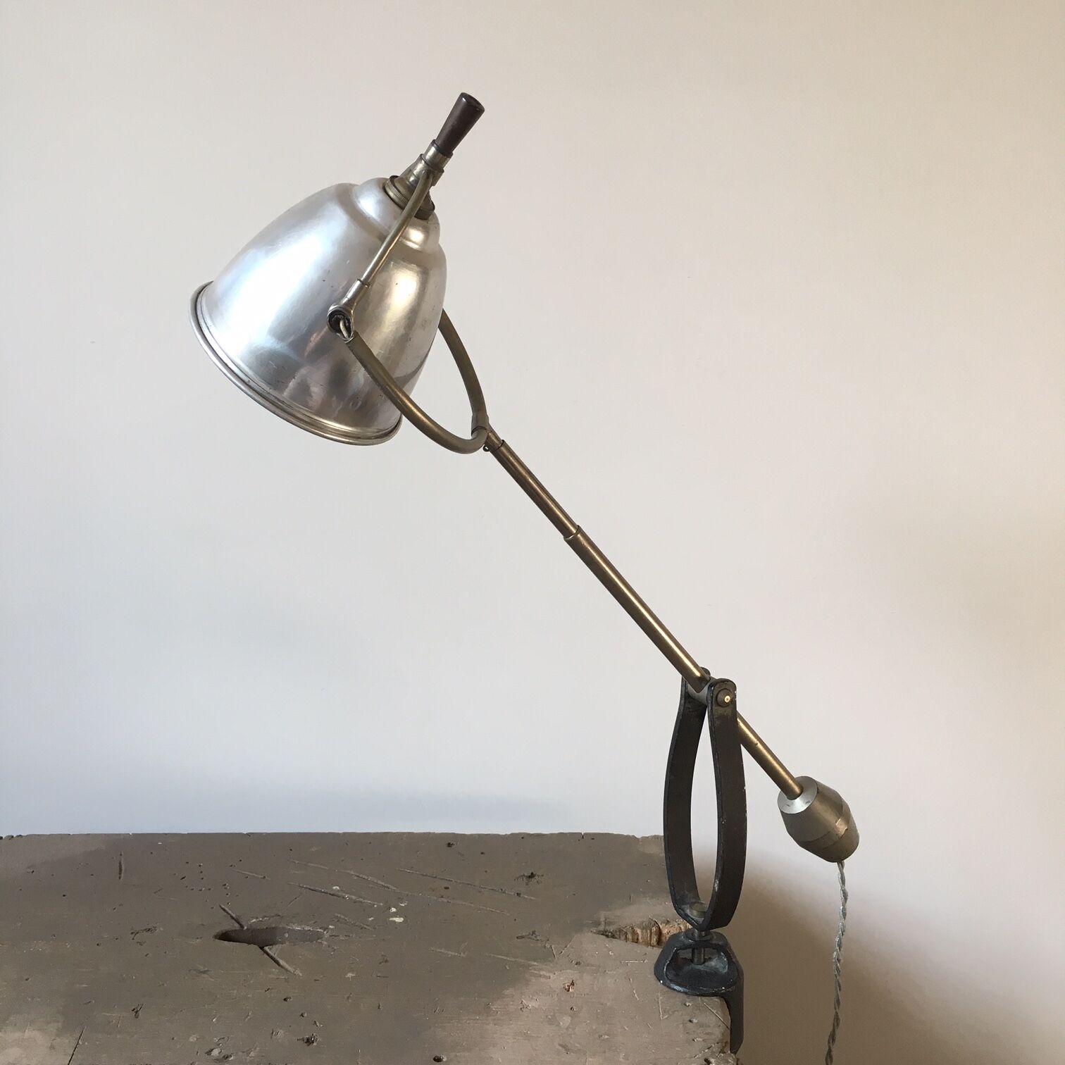 Antique Edouard Buquet lamp, 1930