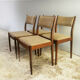 G Plan Fresco dining table and chairs 1970