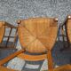 6 chaises en merisier