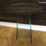 Glass gueridon, 1970