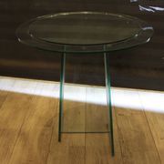 Glass gueridon, 1970