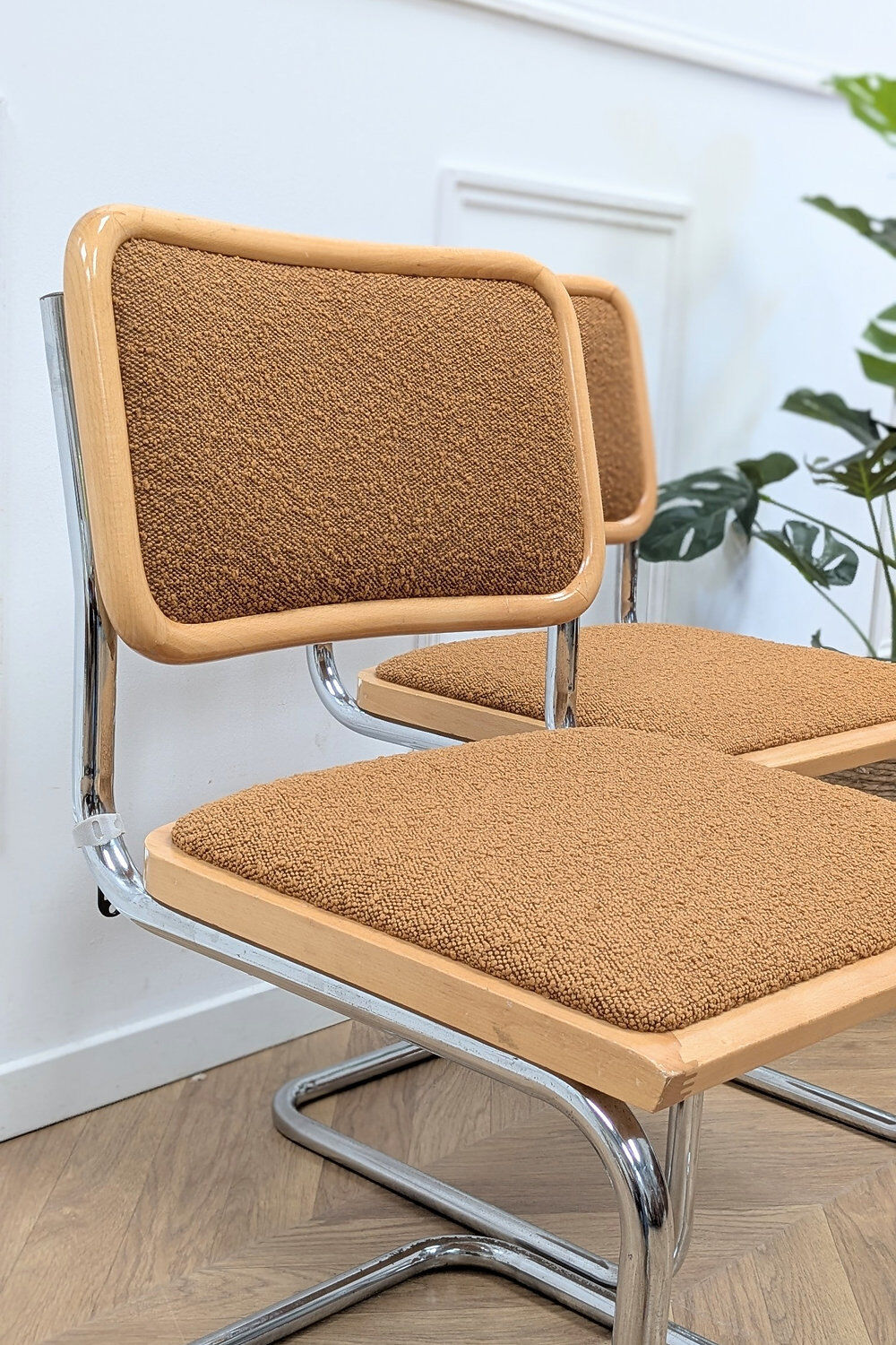 2 B32 chairs by Marcel Breuer
