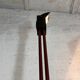 Halogen Red Black floor lamp, Italy, 1980s