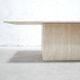 Vintage travertine coffee table