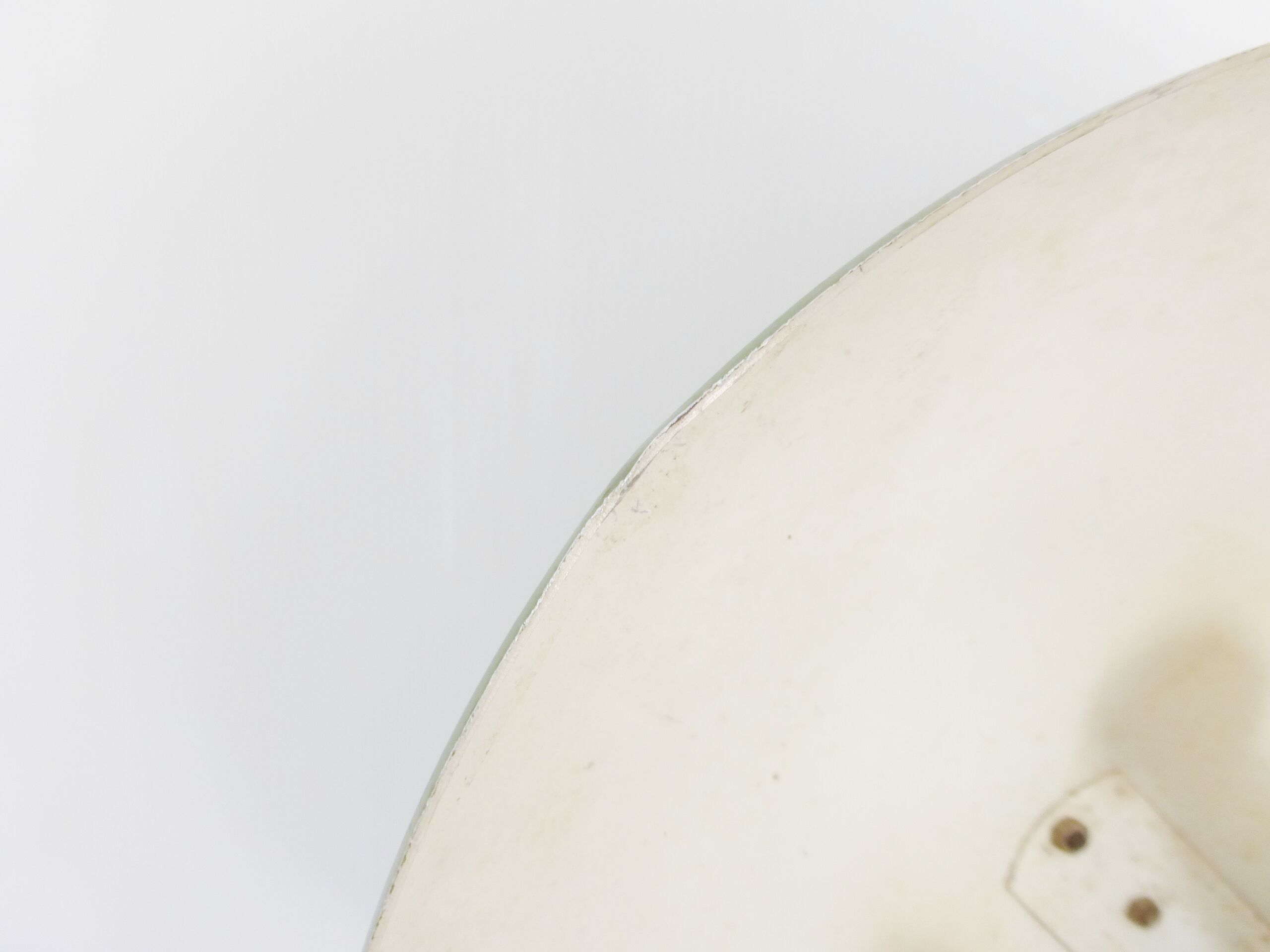 Important khaki saucer 1950 vintage 50's rockabilly desk lamp desk lamp