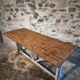 Antique French bistro/work table, circa 1920