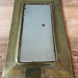 Set of 4 vintage brass mirrors