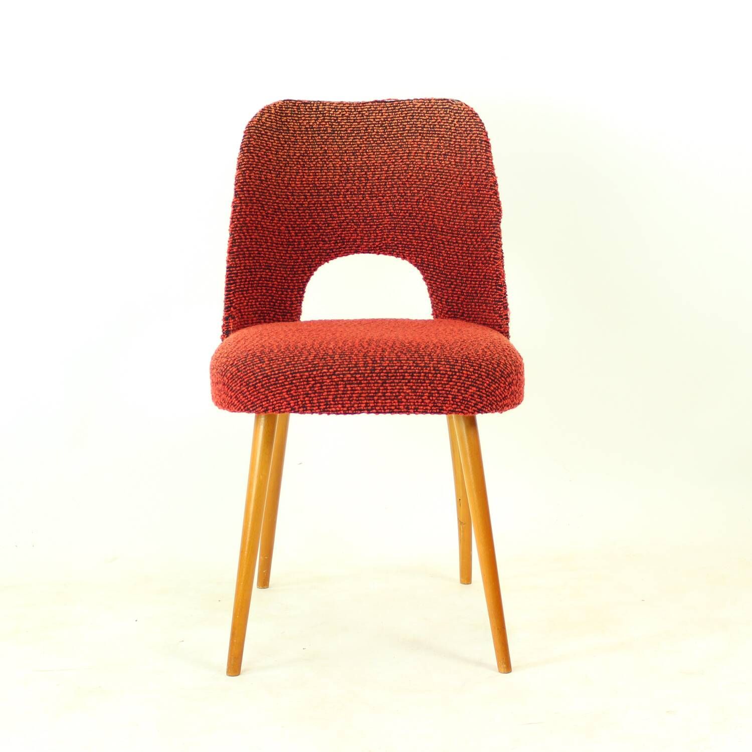 Vintage Dining Chairs By Oswald Heardtl For Ton, Czechoslovakia 1960s, Set