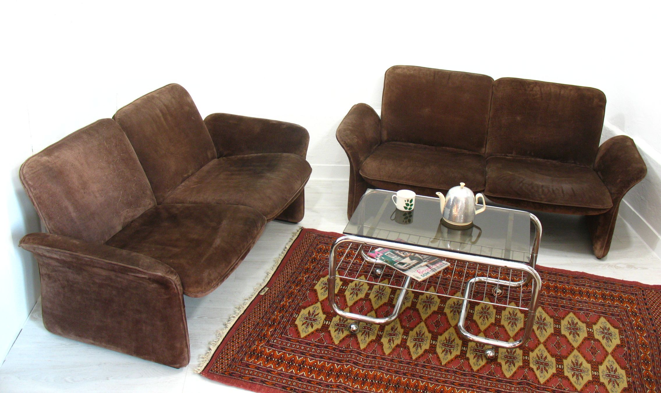 DS50 Sofa Set from de Sede, 1970s, Set of 4