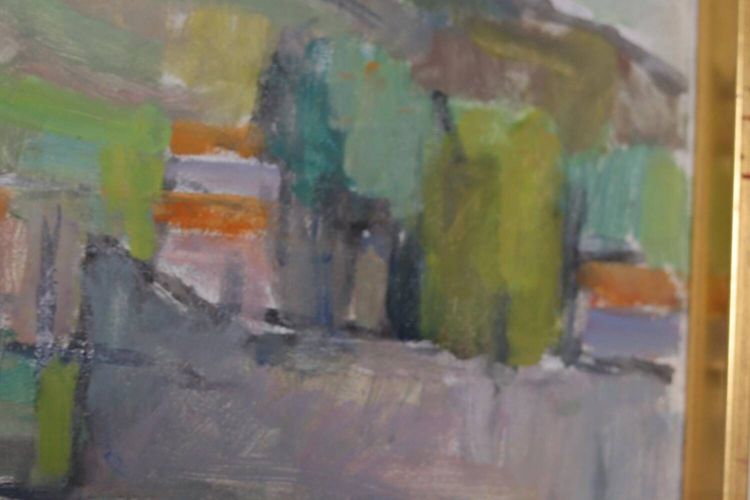 Swedish Oil on Canvas – “Spanish Landscape” by SÖREN OLSSON