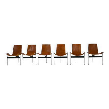Model 3LC T Chairs by William Katavolos for Laverne International, 1952