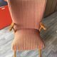 1 armchair Bergere chair wing Scandinavian Danish 50s 60s