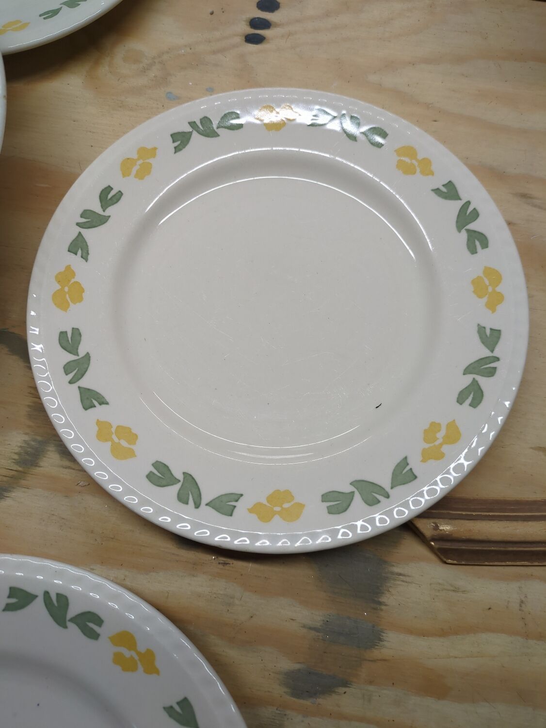 Lot assiettes Keradur Oxford