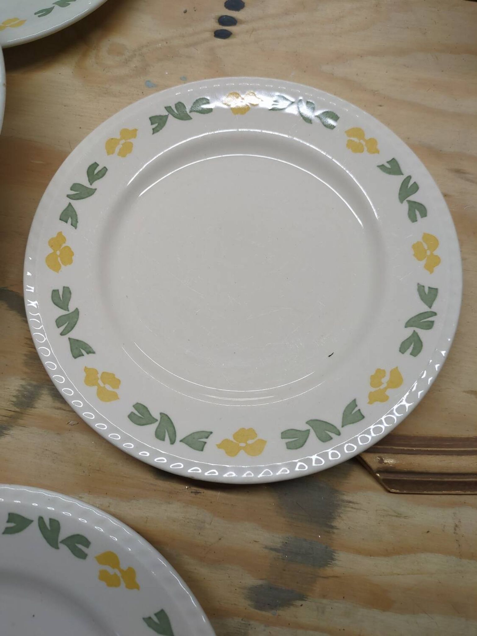Lot assiettes Keradur Oxford