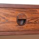 Scandinavian wall system in rosewood by Hansen & Guldborg
