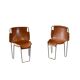 Stackable chairs by Raoul Guys, France 1950s
