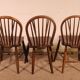 Série De 5 Chaises Windsor Du 19° Siècle
