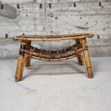 Rattan coffee table