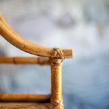 Bamboo pagoda shelf, 1960s