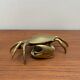 Brass crab ashtray, 50s