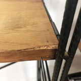 Three-sided String wall shelf, 1960