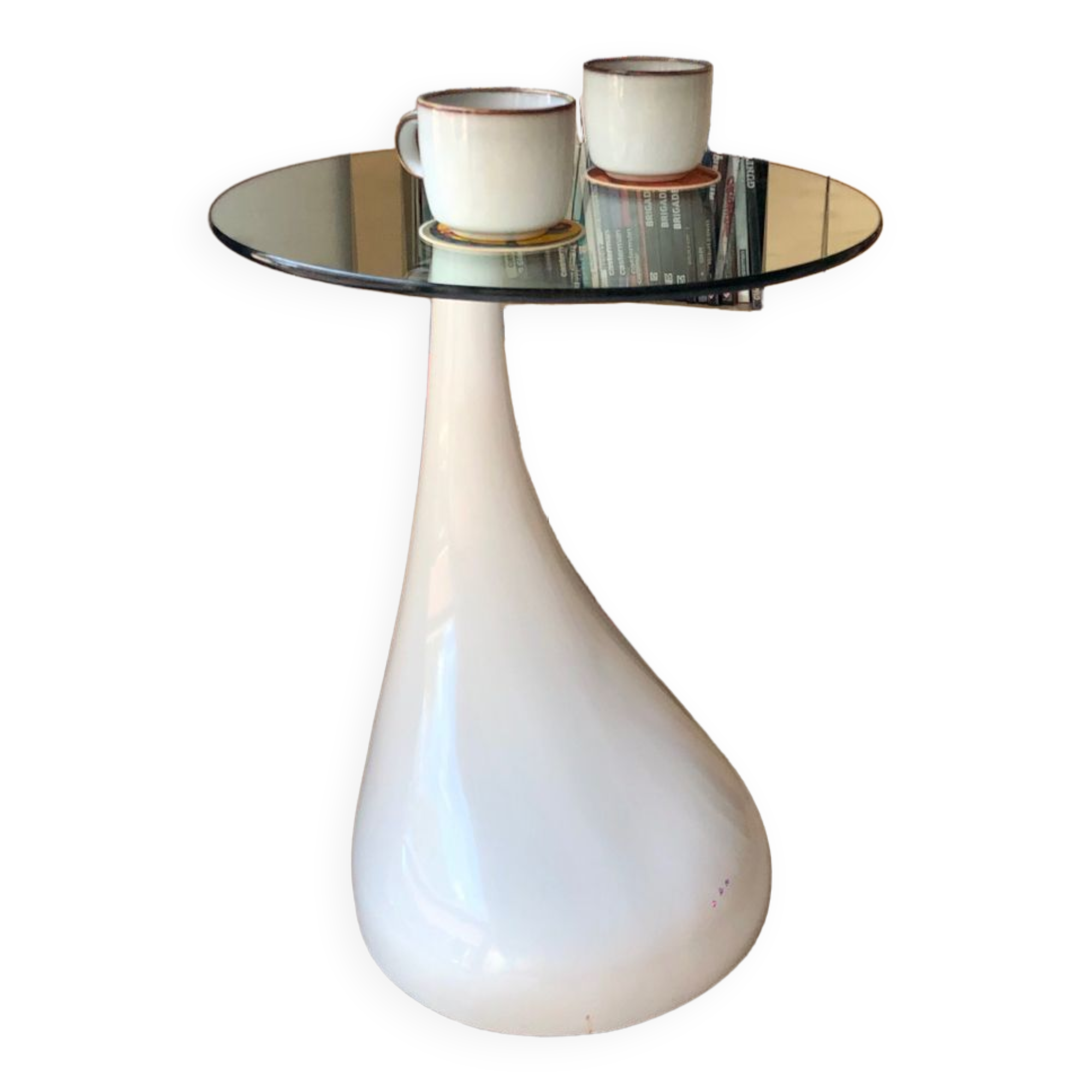 Space age side table