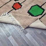 Moroccan rug in natural wool 250cmx150cm