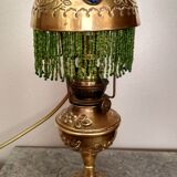 Brass lamp "La Parisienne" at the end of the 19th century.