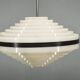 Pair of Czech Space Age UFO Pendant Lights, 1960s