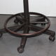 Old office, workshop, industrial chair with wheels