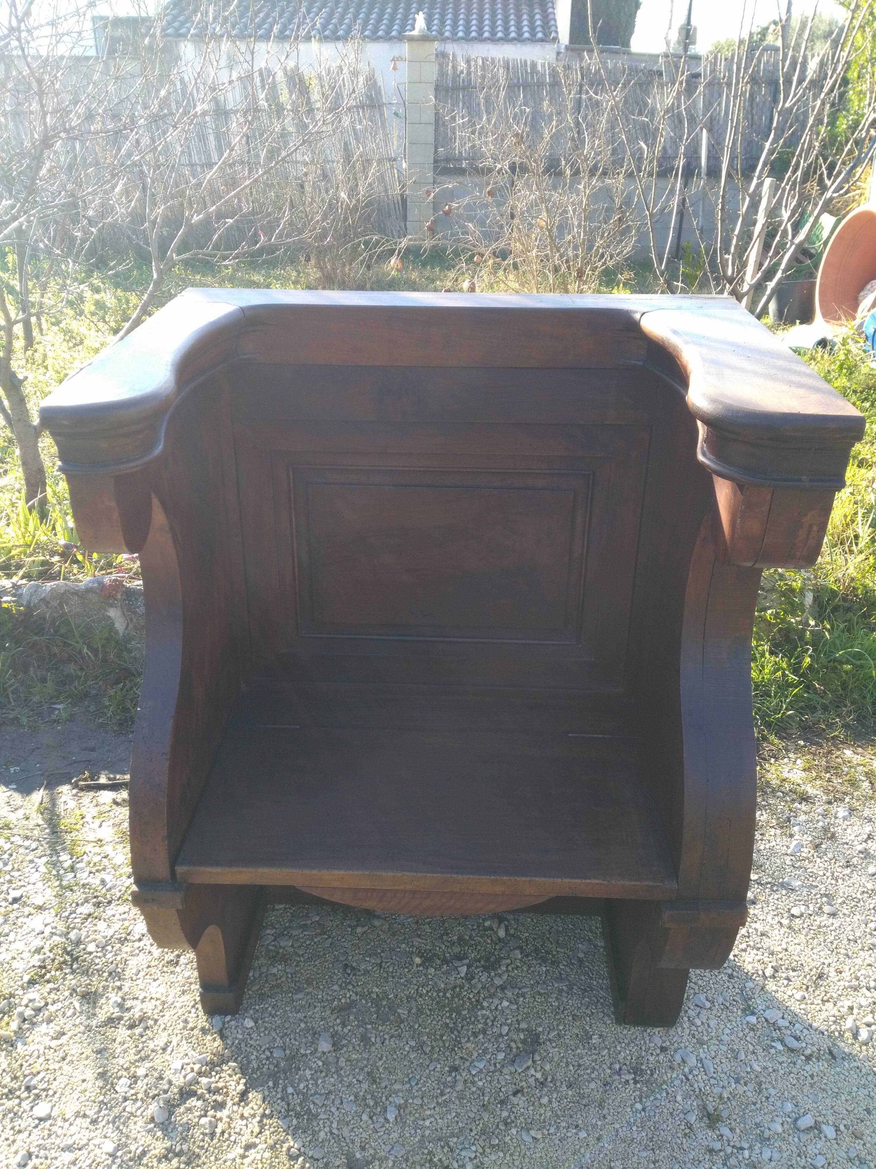 Church armchair stalle