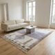 Berber wool rug in violet 200x300 cm