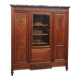 Louis XVI library in walnut